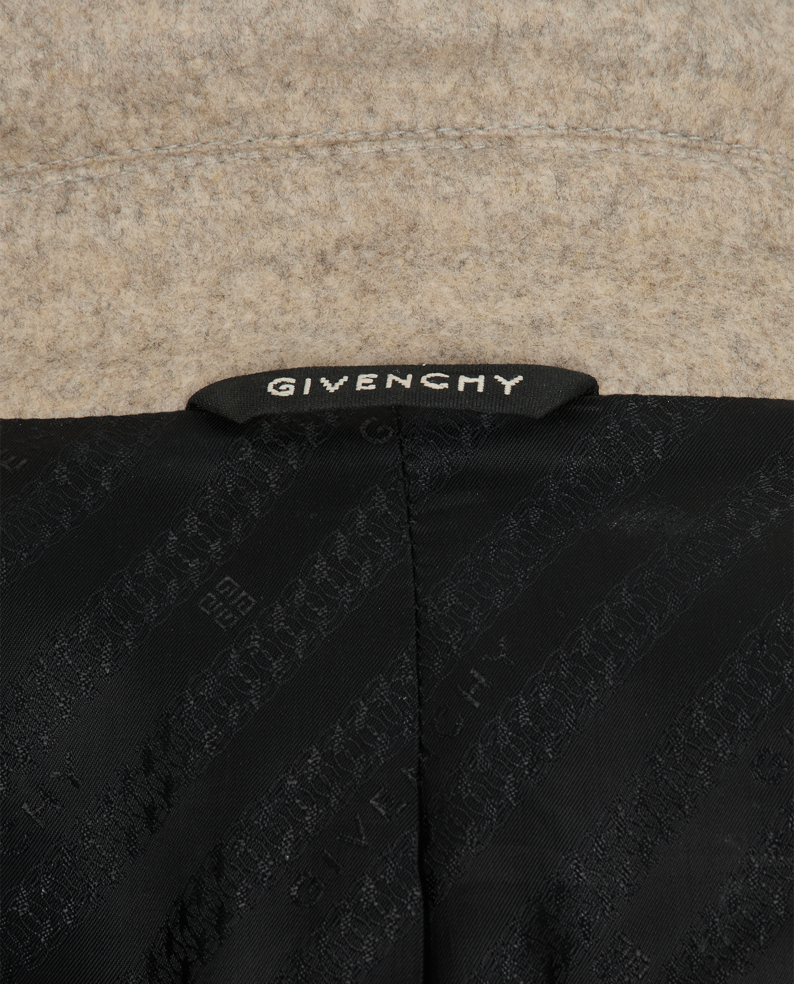 Givenchy Double-Breasted Coat, &pound;450, Clothing, Beige, Wool, Other view