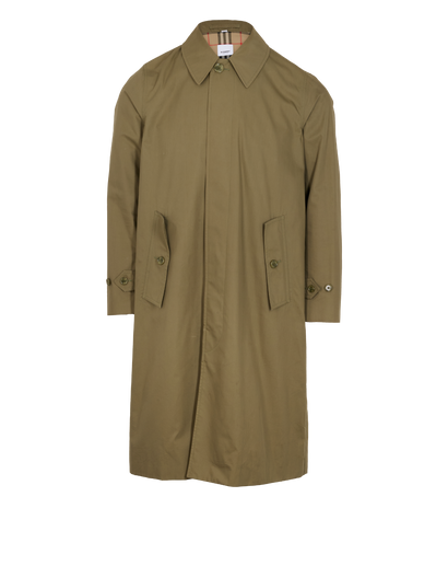 Burberry Kirkstall Trench Coat, &pound;650, Clothing, Khaki, Cotton, Front view