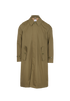 Burberry Kirkstall Trench Coat, &pound;650, Clothing, Khaki, Cotton, Front view