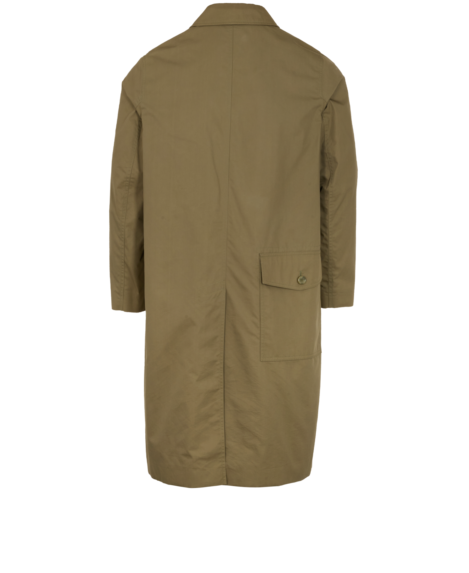 Burberry Kirkstall Trench Coat, &pound;650, Clothing, Khaki, Cotton, Back view