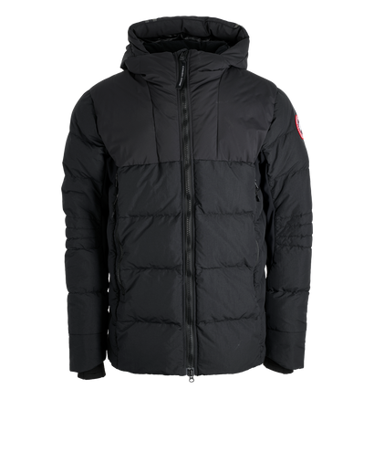 Canada Goose Hybridge Coat, &pound;490, Clothing, Black, Down Feathers, Front view