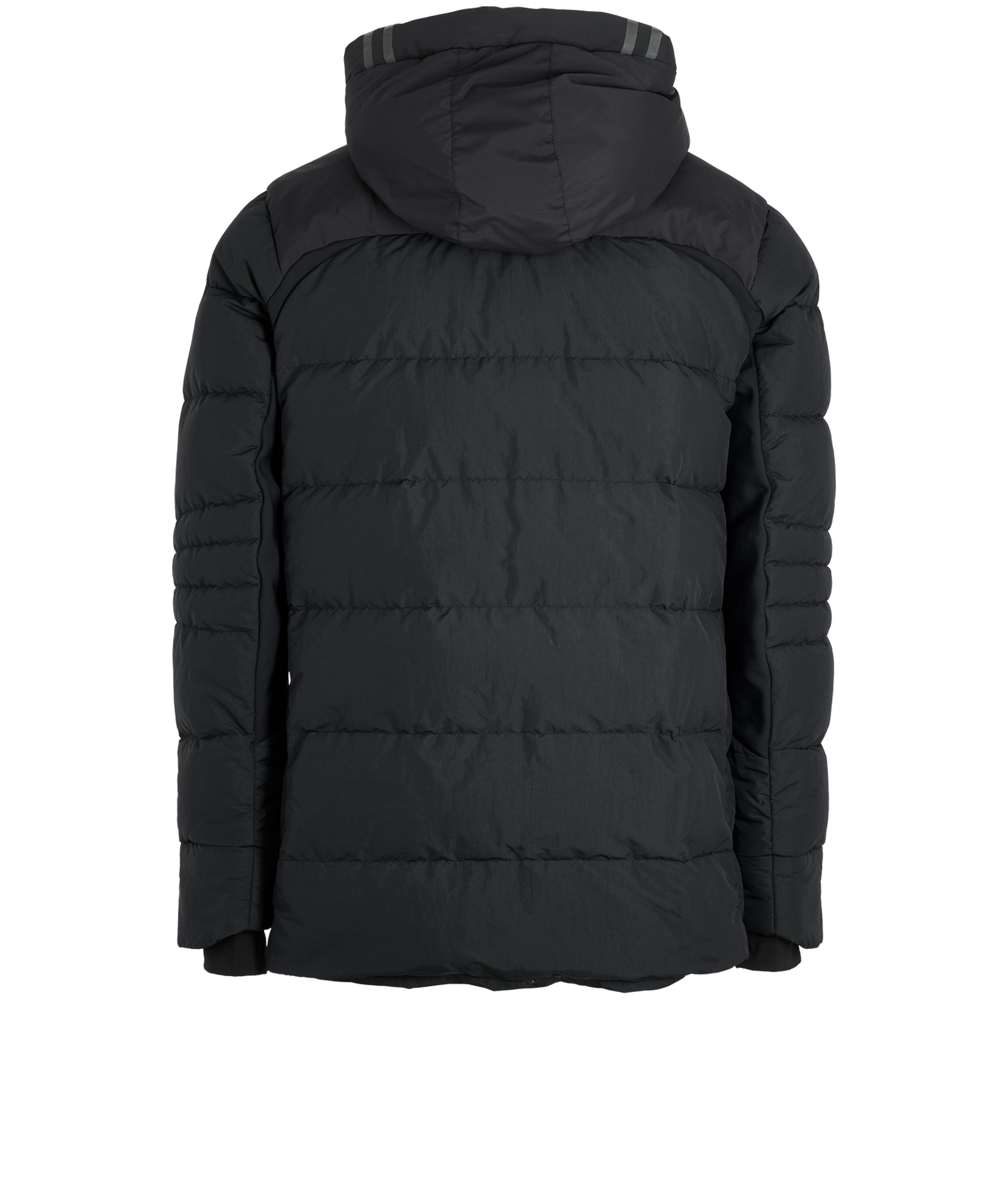 Canada Goose Hybridge Coat, &pound;490, Clothing, Black, Down Feathers, Back view