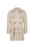 Burberry Mid-length Kensington Trench, &pound;595, Clothing, Beige, Cotton, Front view