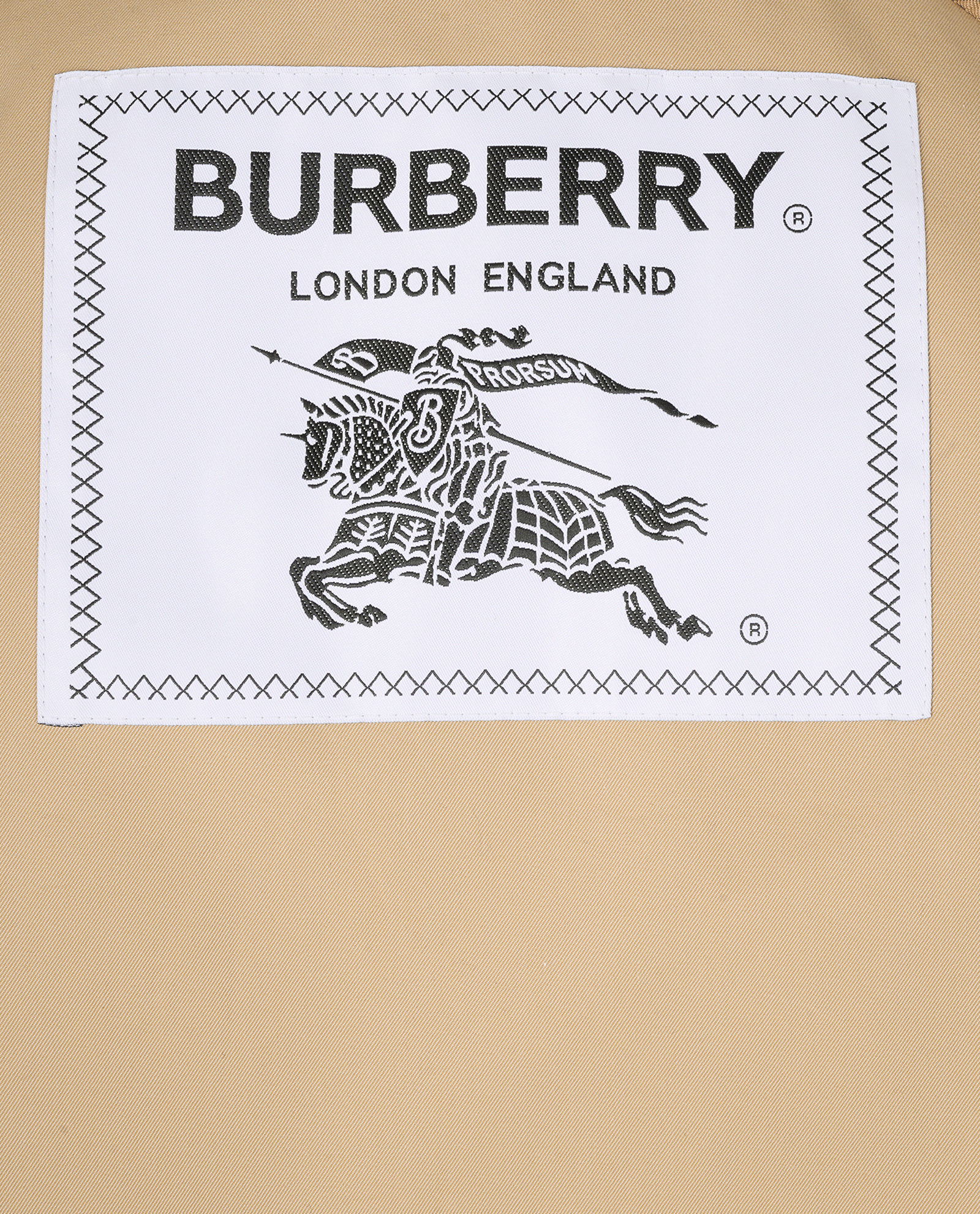 Burberry Belted Car Coat, &pound;850, Clothing, Beige, Cotton, Other view