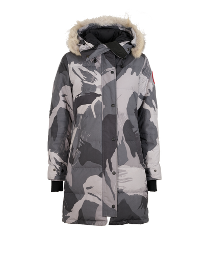 Canada Goose Camouflage Shelburne Parka, &pound;595, Clothing, Grey, Down Feathers, Front view