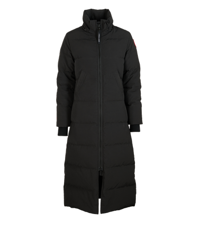 Canada Goose Mystique Parka, &pound;650, Clothing, Black, Down Feathers, Front view