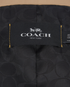 Coach Mid-Length Trench Coat, &pound;150, Clothing, Beige, Cotton/Polyester Mix, Other view