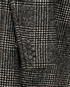 Saint Laurent 2018 Plaid Coat, &pound;450, Clothing, Black/Grey, Alpaca Wool, Other view