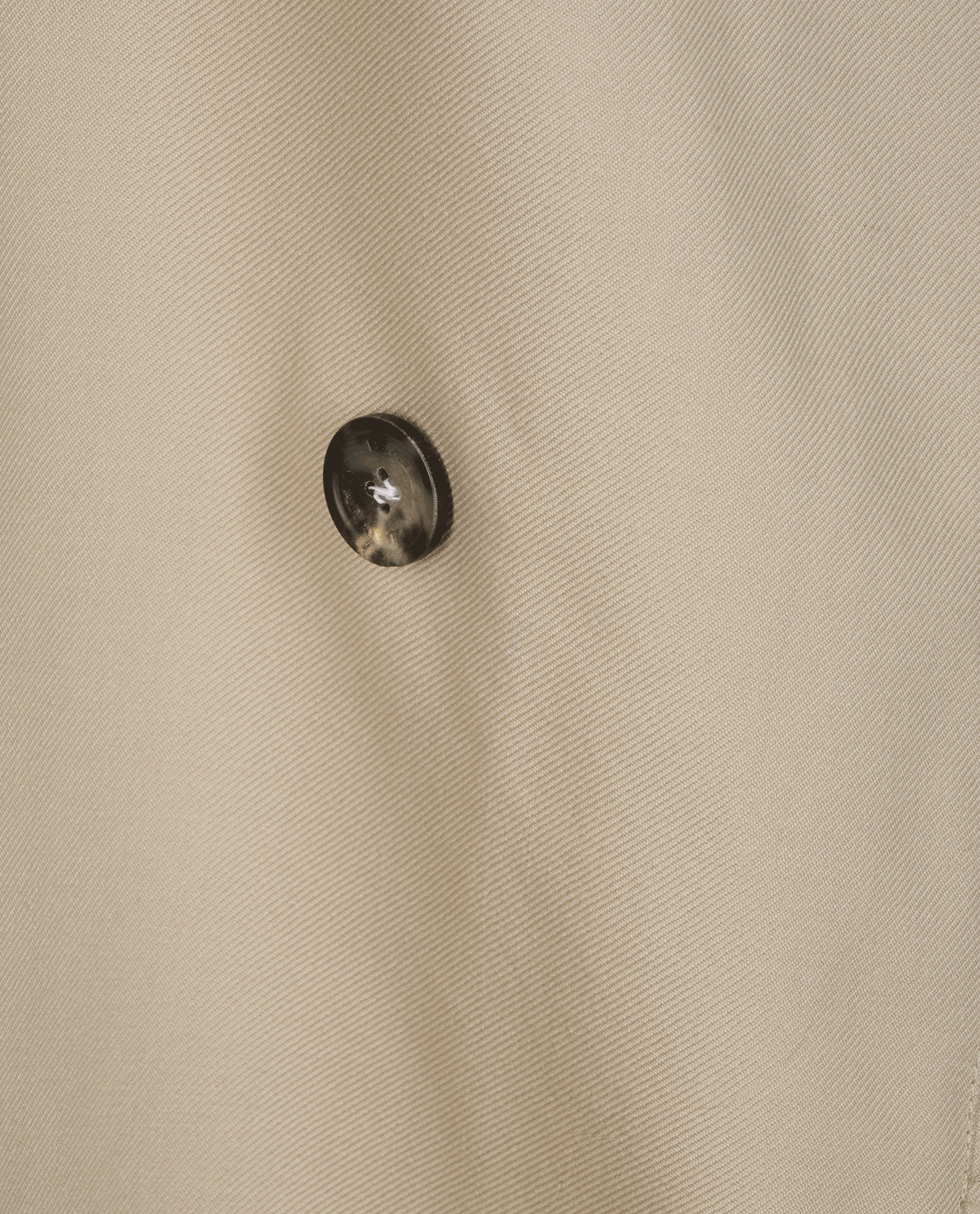 Isabel Marant Double Breasted Trench Coat, &pound;260, Clothing, Beige, Wool, Other view