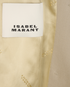 Isabel Marant Double Breasted Trench Coat, &pound;260, Clothing, Beige, Wool, Other view