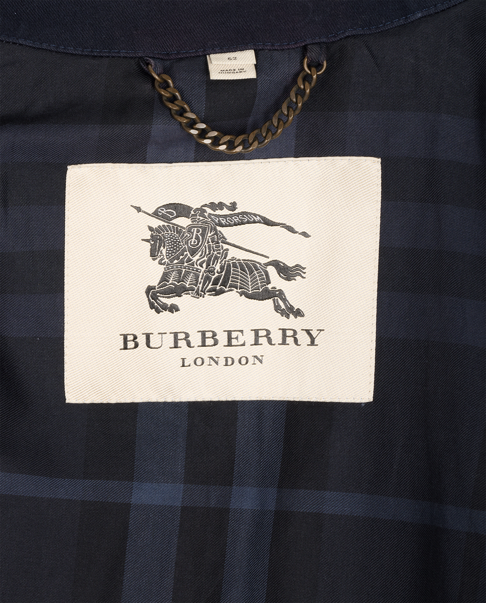 Burberry Duffle Coat, &pound;410, Clothing, Navy, Cotton, Other view