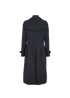 Burberry The Chelsea Trench Coat, &pound;695, Clothing, Navy, Cotton, Back view