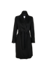 Max Mara Belted Coat, &pound;450, Clothing, Black, Camel Hair, Front view