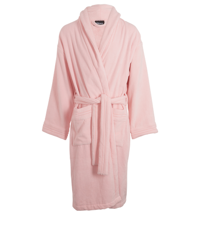 Versace Medusa Bathrobe, &pound;220, Clothing, Pink, Cotton, Front view