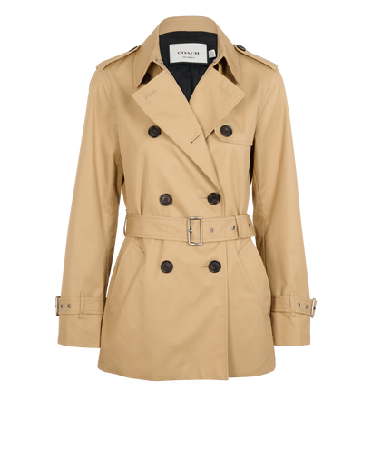 Coach The Trench Coat, &pound;150, Clothing, Beige, Cotton, Front view