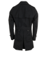 Burberry Chelsea Mid Trench Coat, &pound;350, Clothing, Black, Cotton, Back view