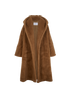 Max Mara Apogeo Teddy Coat, &pound;995, Clothing, Brown, Camel Hair/Silk, Front view