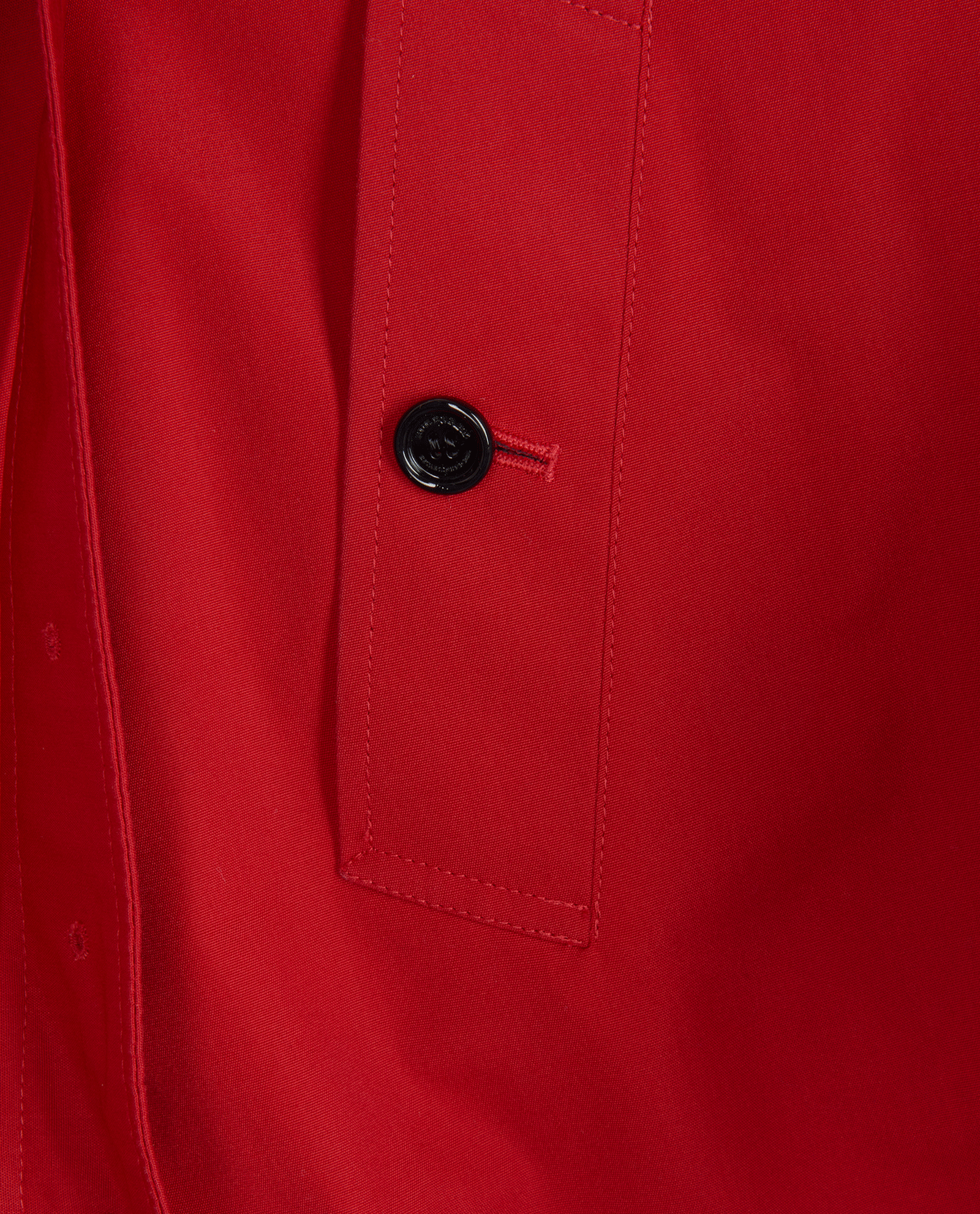 Burberry Trench Coat, &pound;450, Clothing, Red, Cotton, Other view