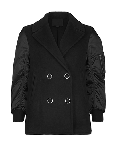 Alexander Wang Bomber Sleeved Jacket, front view
