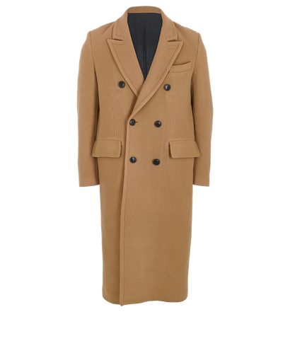 Ami Paris Double Breasted Coat, front view
