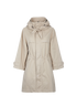 Balenciaga 2018 Exaggerated ShoulderTrench Coat, front view