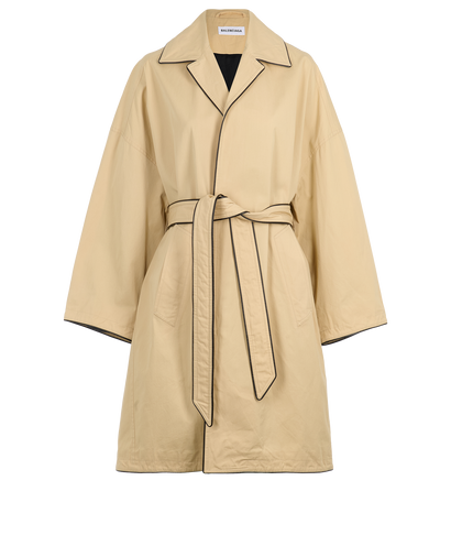 Balenciaga Trench Coat, front view