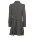 Balenciaga Double Breasted Coat, back view