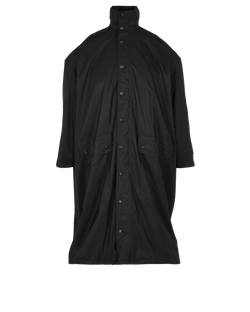 Balenciaga Rain Coat, Polyester, Black, Sz32, 3*