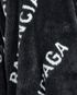 Balenciaga All Over Logo Coat, other view