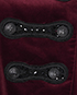 Balmain Embellished Velvet Cape, other view