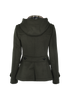 Burberry Duffle Coat, back view