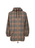 Burberry Check Raincoat, front view