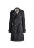 Burberry Sandringham Long Trench Coat, front view