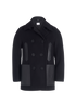 Burberry Short Pea Coat, front view