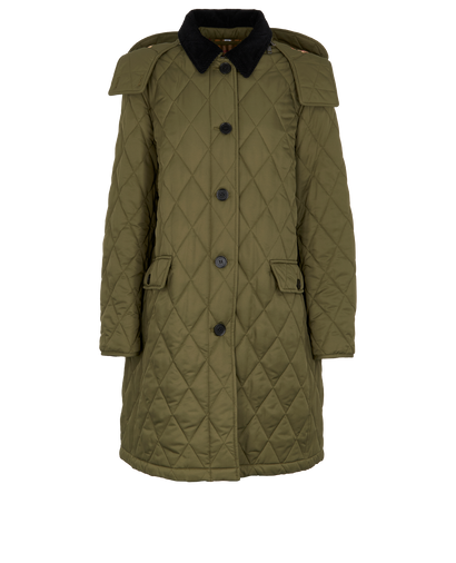 Burberry Parka Coat, front view