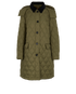 Burberry Parka Coat, front view