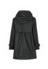 Burberry Logo Hooded Raincoat, back view