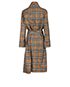 Burberry Vintage Reissue Dressing Gown Coat, back view