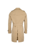 Burberry Long Chelsea Trench Coat, &pound;495, Clothing, Beige, Cotton, Back view