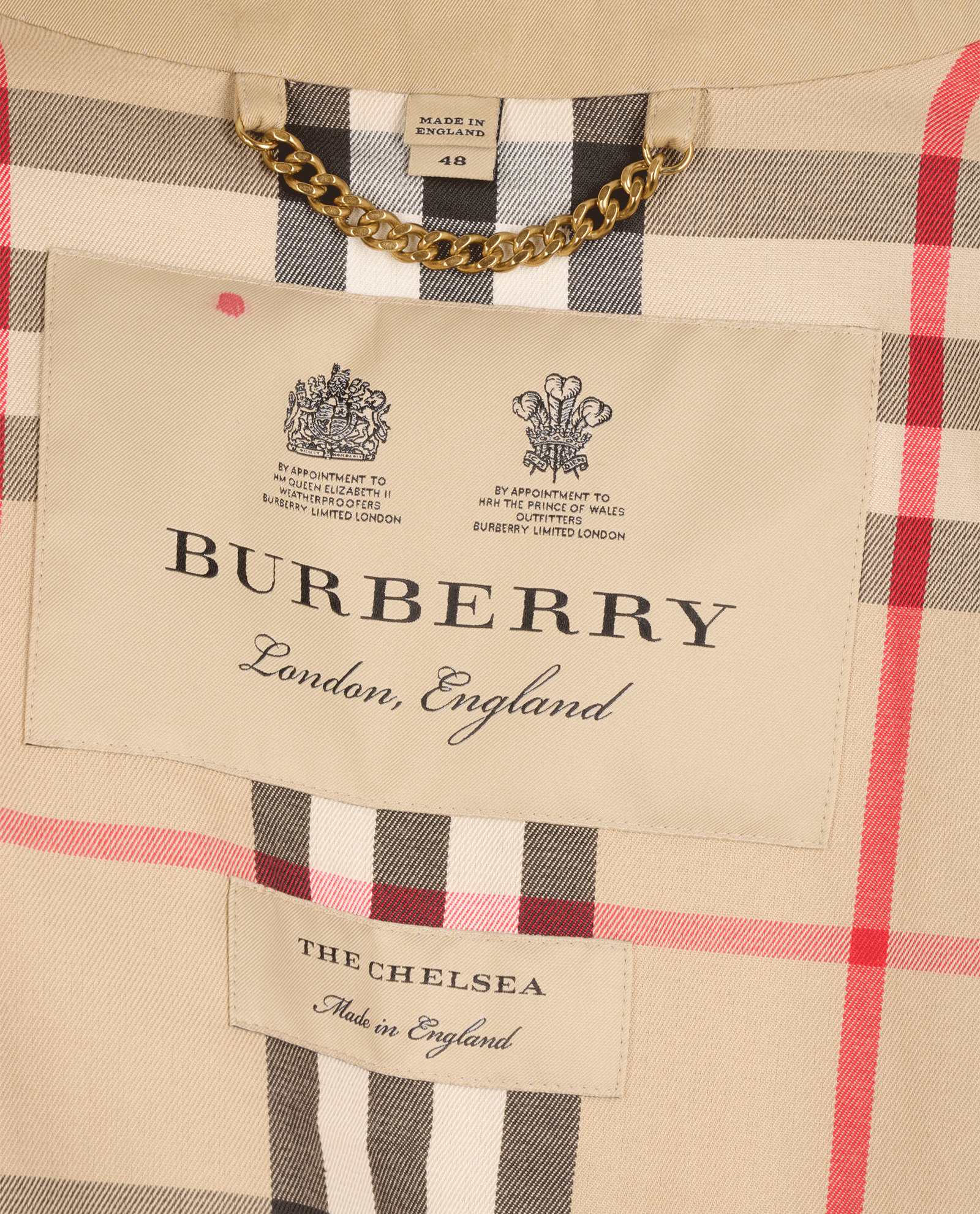 Burberry Long Chelsea Trench Coat, &pound;495, Clothing, Beige, Cotton, Other view