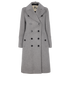 Burberry Double Breasted Coat, front view