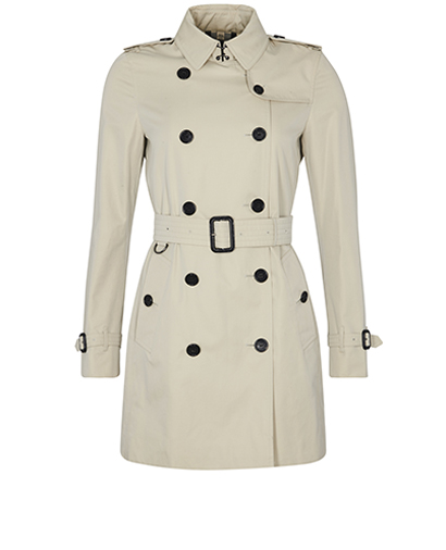 Burberry Kensington Trench, &pound;395, Clothing, Beige, Cotton, Front view