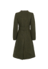 Burberry Belted Coat, back view