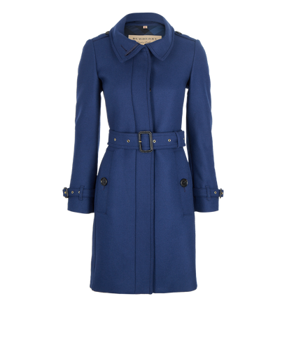 Burberry Belted Coat, front view