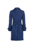 Burberry Belted Coat, back view