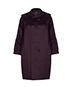 Burberry Donna Purple Trench, front view