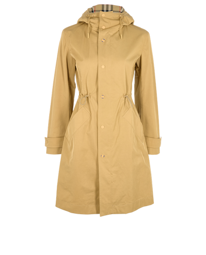 Burberry Rain Coat, front view