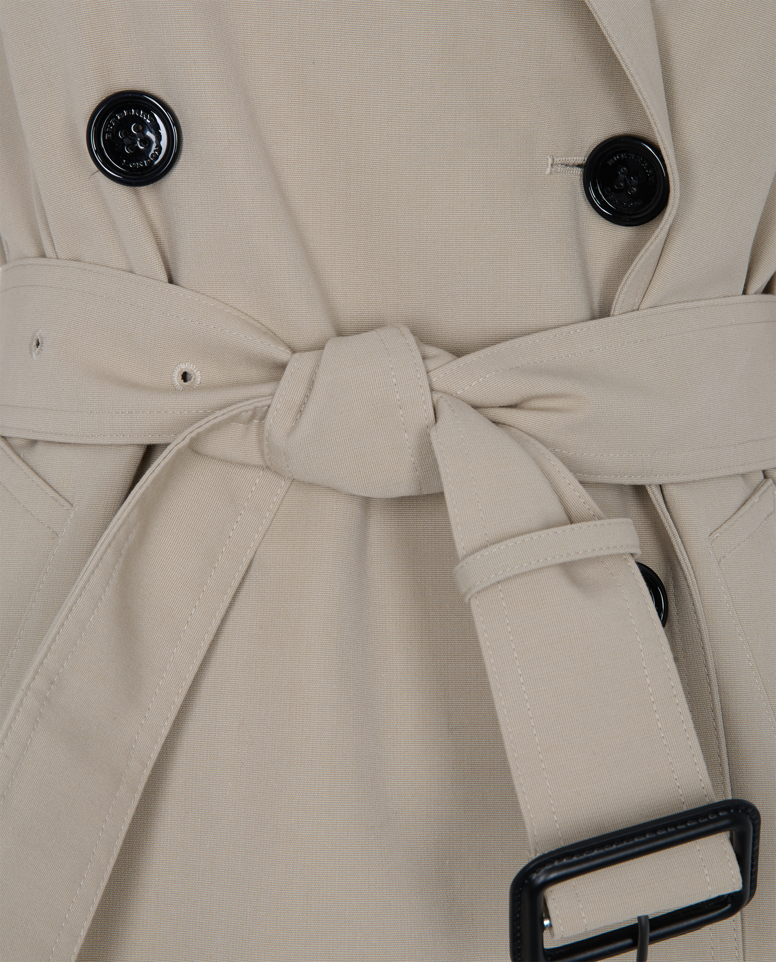 Burberry Trench Coat, &pound;550, Clothing, Beige, Cotton/Polyester Mix, Other view