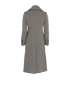 Burberry Herringbone Coat, back view
