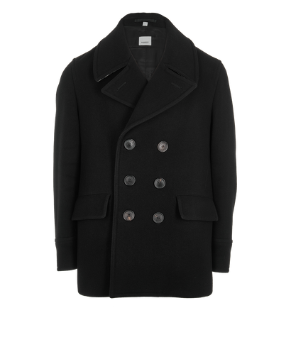 Burberry Double Breasted Coat, front view